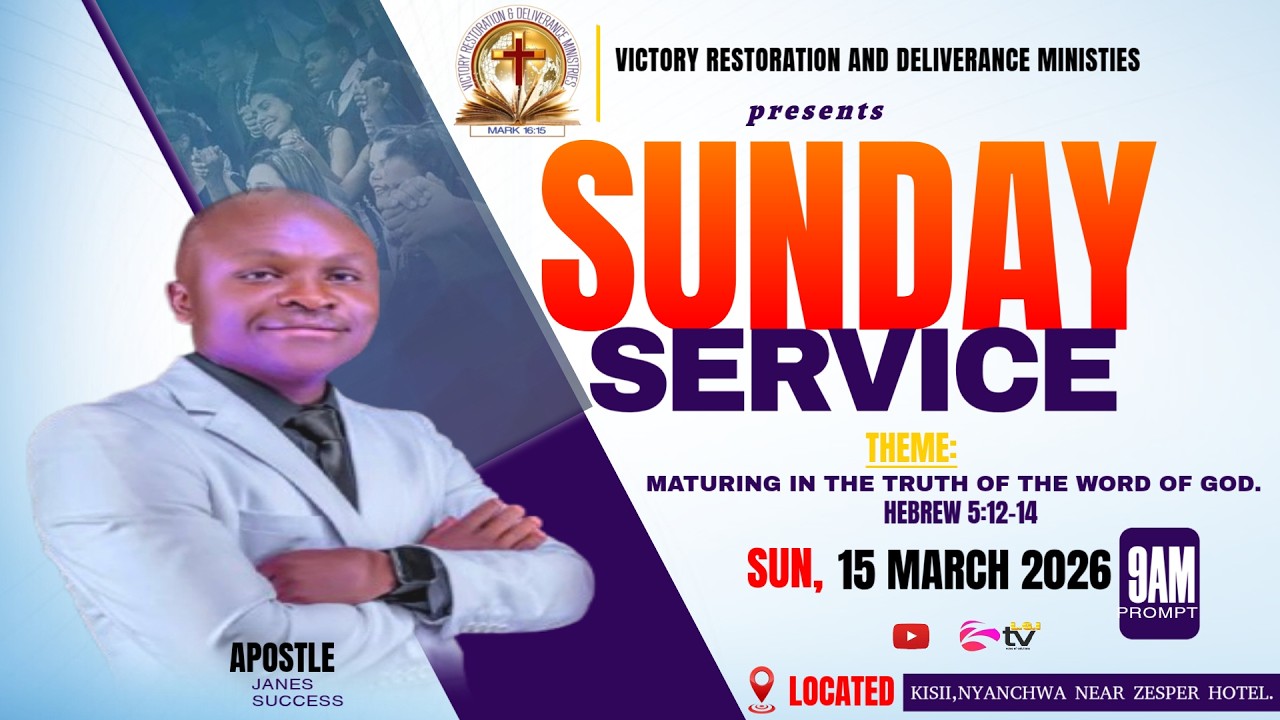 15/03/2026 || PREACHNG SESSION BY APOSTLE JANES SUCCESS