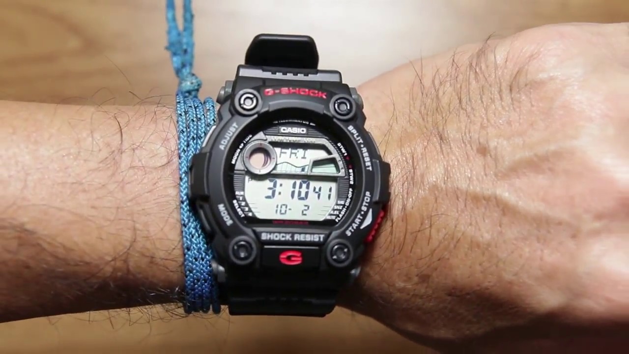 Casio G-shock G-7900-1 * Black & Large face 