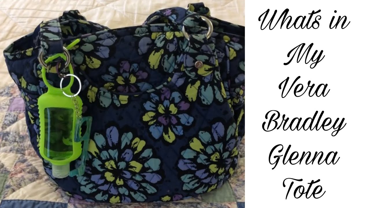What’s In My Bag | Vera Bradley Glenna Tote | BlessedMama