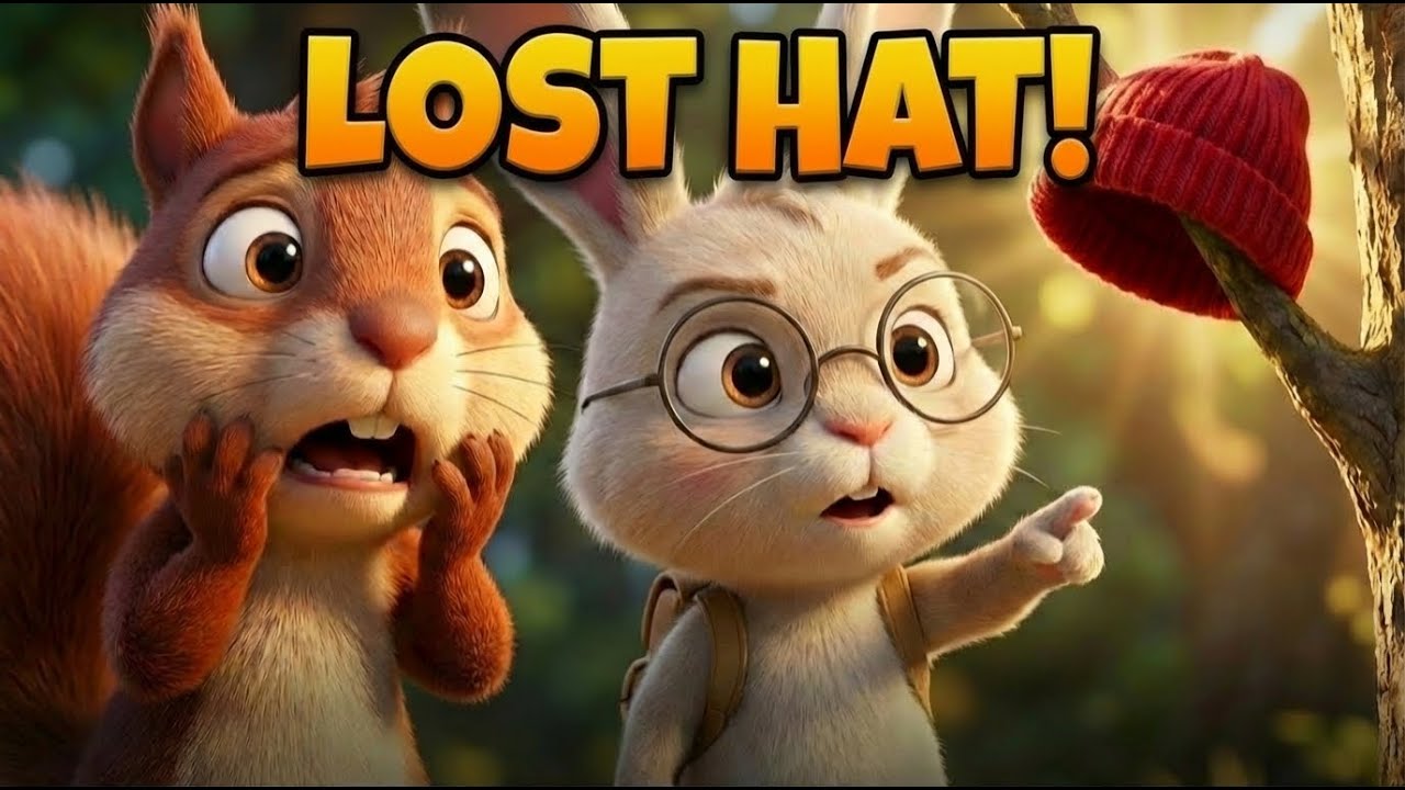 Leo the Bunny Helps Nibbles Find His Lost Hat! | Leo’s Forest Adventures