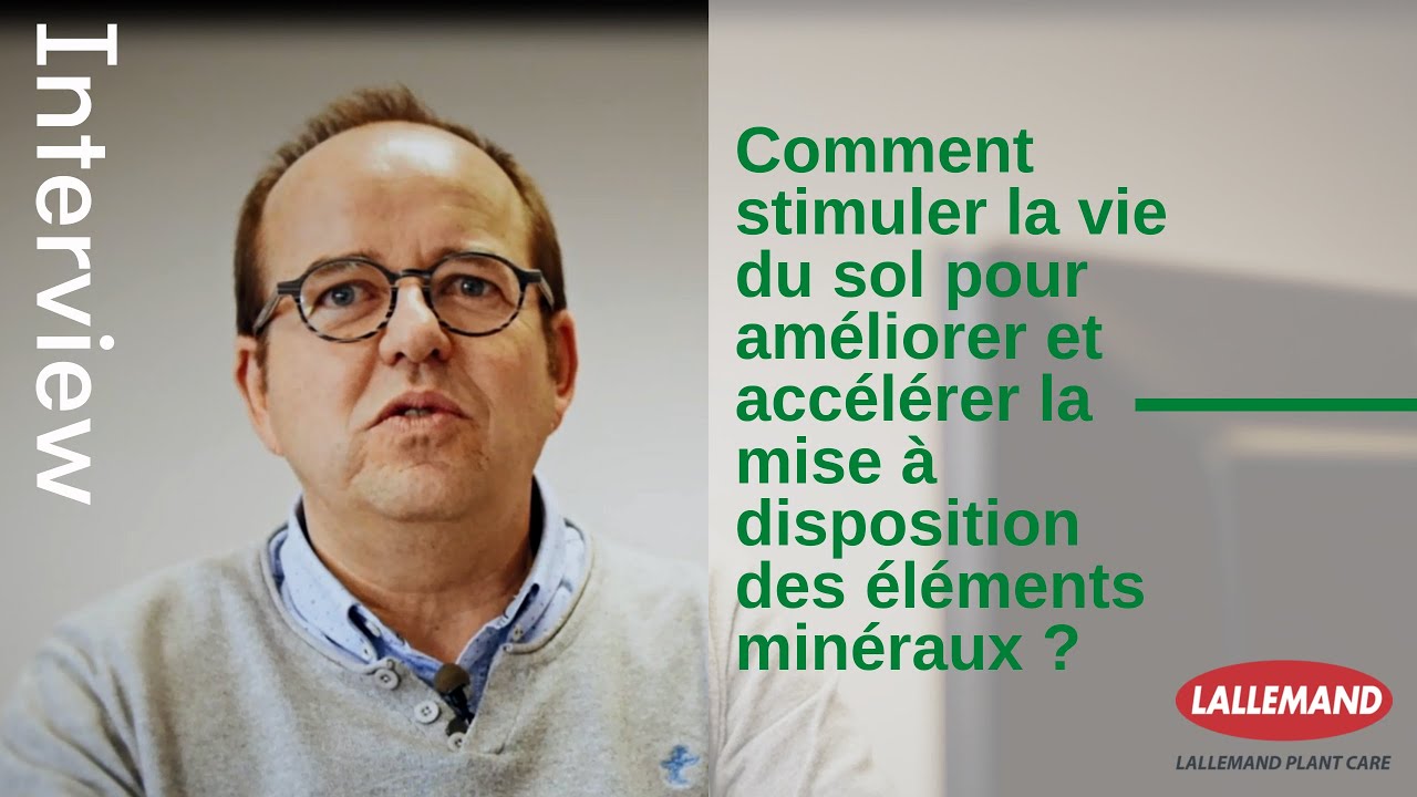 Comment stimuler la vie du sol pour améliorer et accélérer disponibilité des éléments minéraux ?