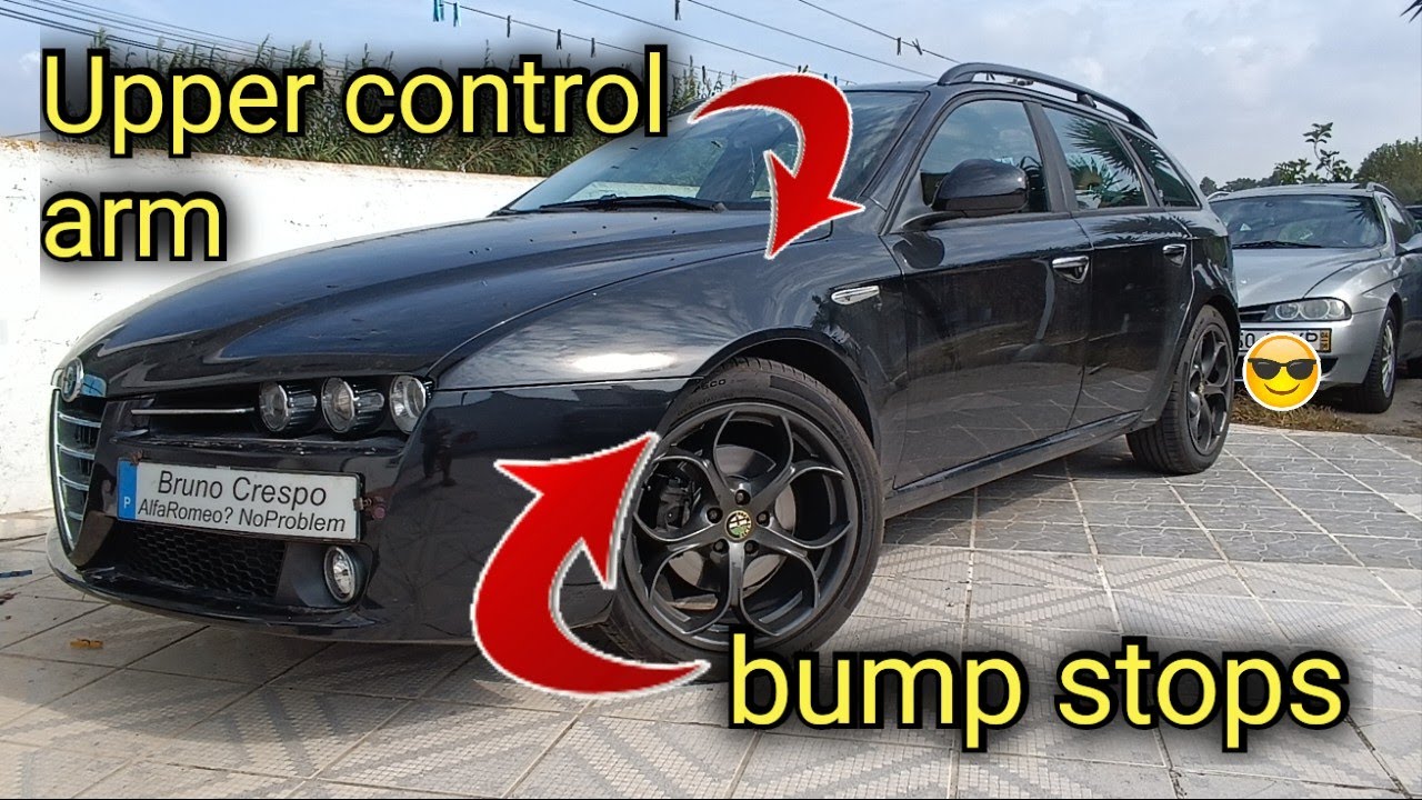 How to Replace Upper Control Arm and Shocks on Alfa Romeo 159 All Engines and Types