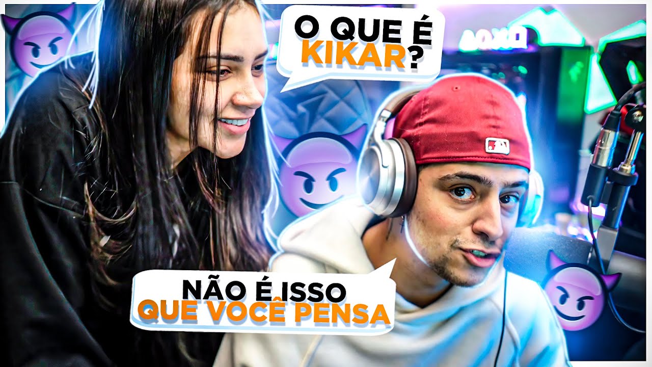 COMO EXPLICAR pra NAMORADA o QUE é K1KAR 😈😈😈 !!! LOUD CORINGA e TAINA COSTA RESPONDEM !!!
