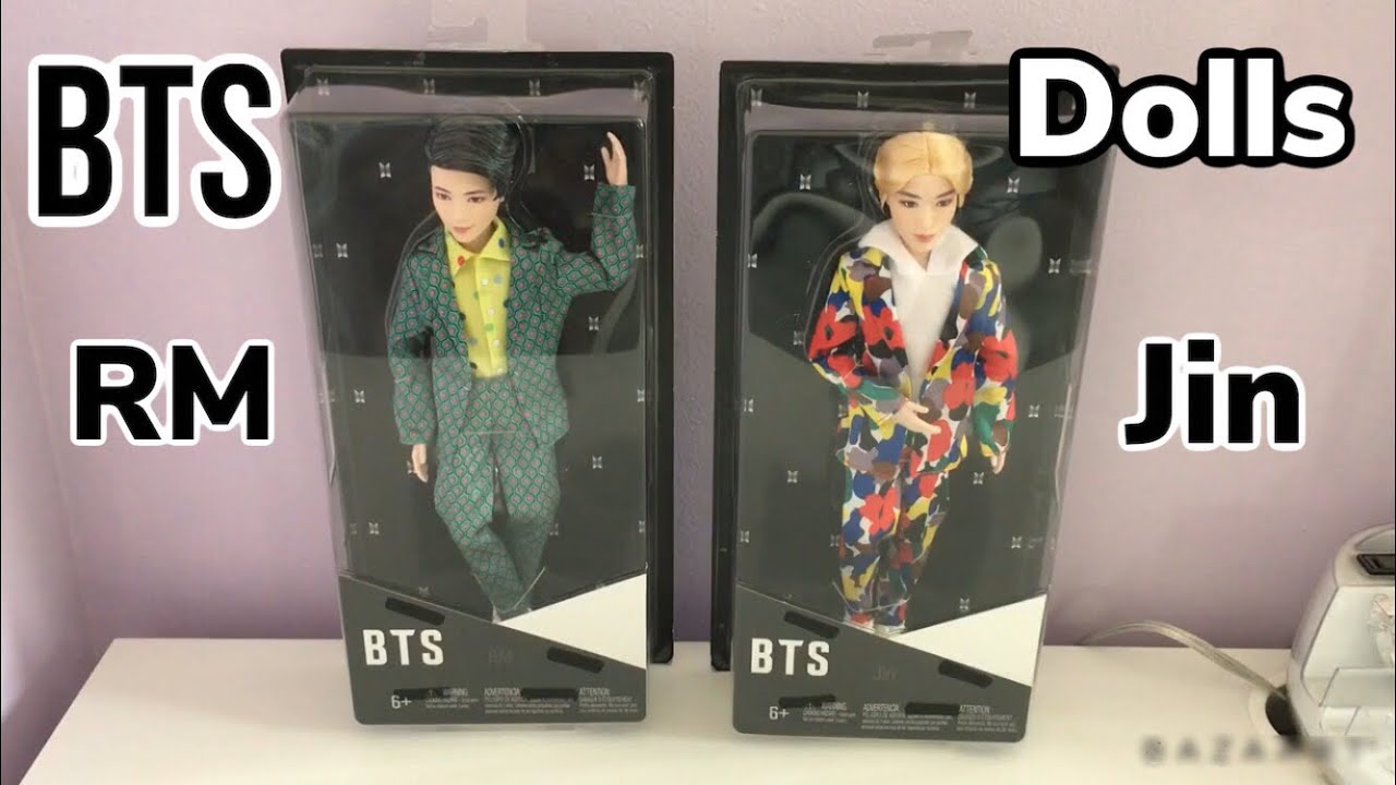 BTS RM and Jin Mattel Dolls Unboxing!!