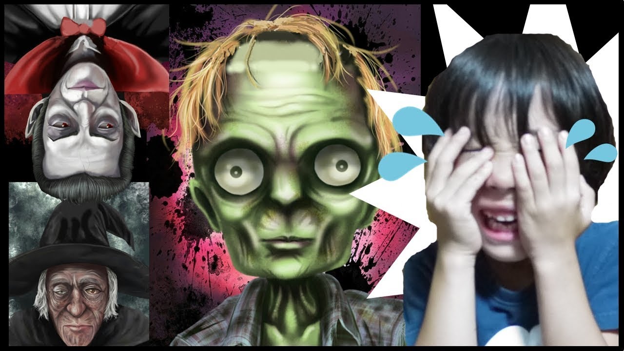 【鬼から電話】おばけからいたずら電話がかかってきた！ゾンビ・ドラキュラ・魔女⁈Kids Crying by Ogre!?【号泣？】