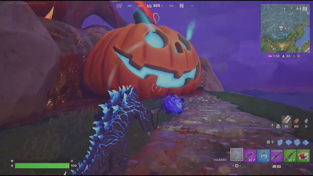 Fortnite godzilla destroying server