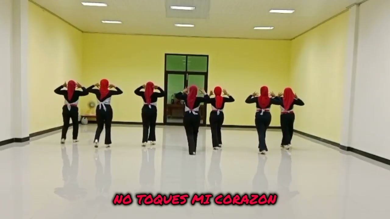 NO TOQUES MI CORAZON LD | Beginner | Choreo by Madhe | Demo by Early Night LDC
