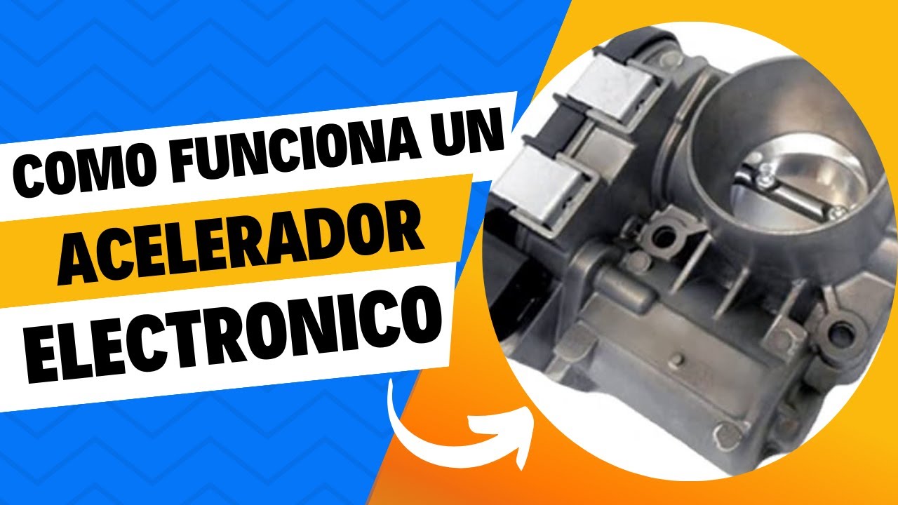 Como funciona el acelerador electronico. expertos e inexpertos