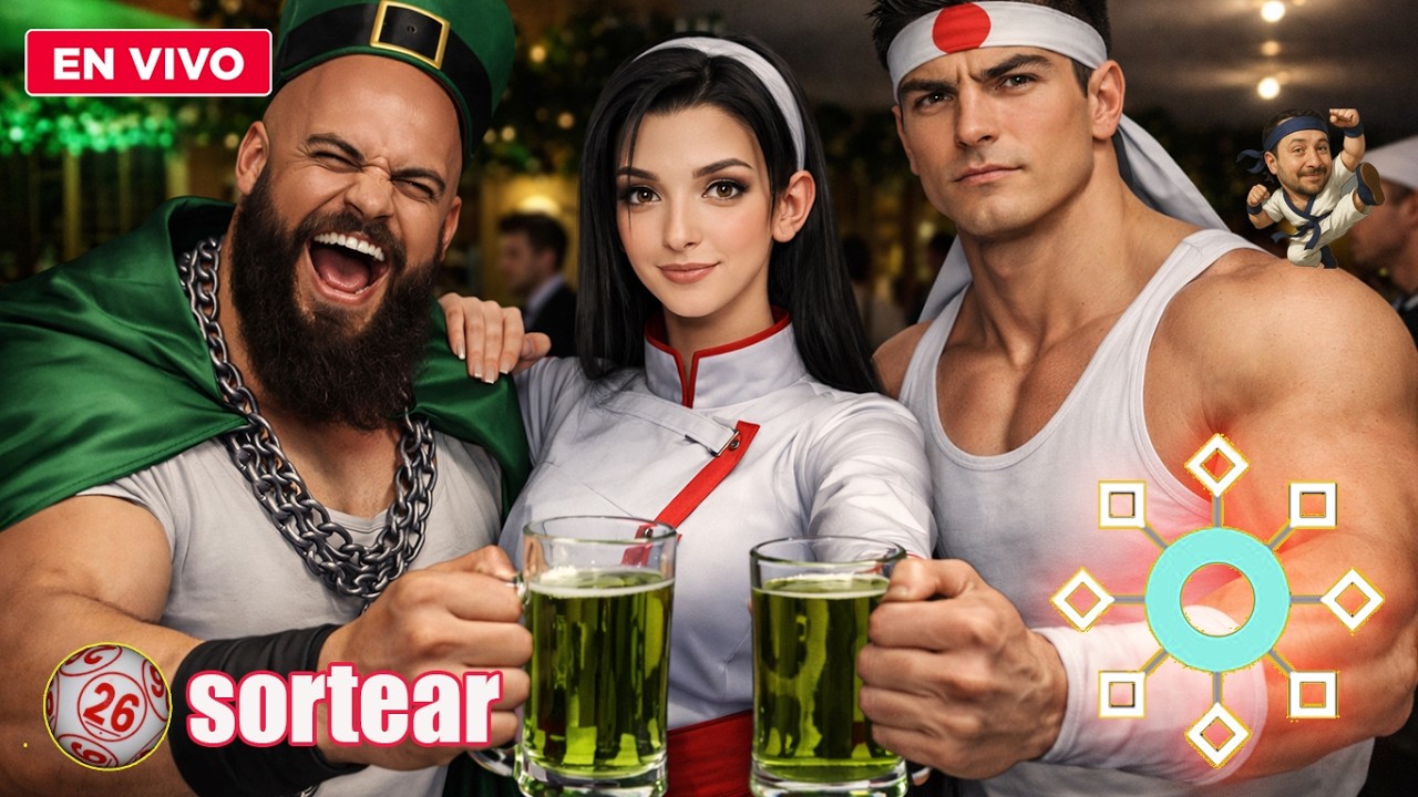 ⚠️Festejando Con Patricio⚠️EN VIVO🕹️ |SORTEAR|👊🏻FightCade
