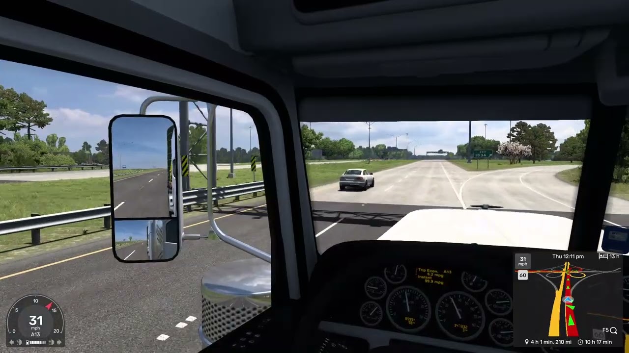 American Truck Simulator:  Louisiana new map. Vol. 21