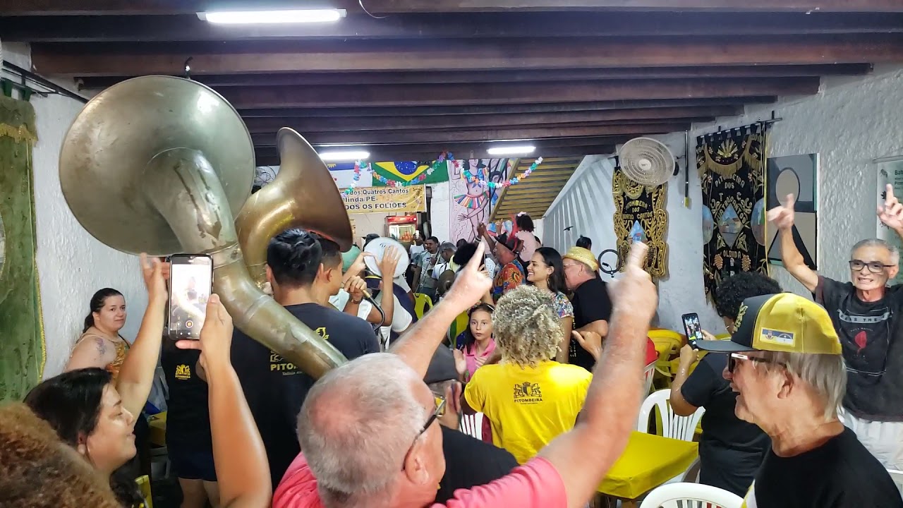 Hino da Pitombeira - Ensaio da Orquestra Paranampuká na sede da Pitombeira - 09/01/2022