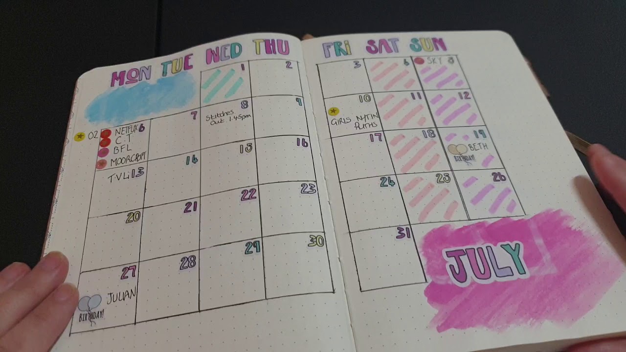 Ottergami Journaling/bullet journal set up