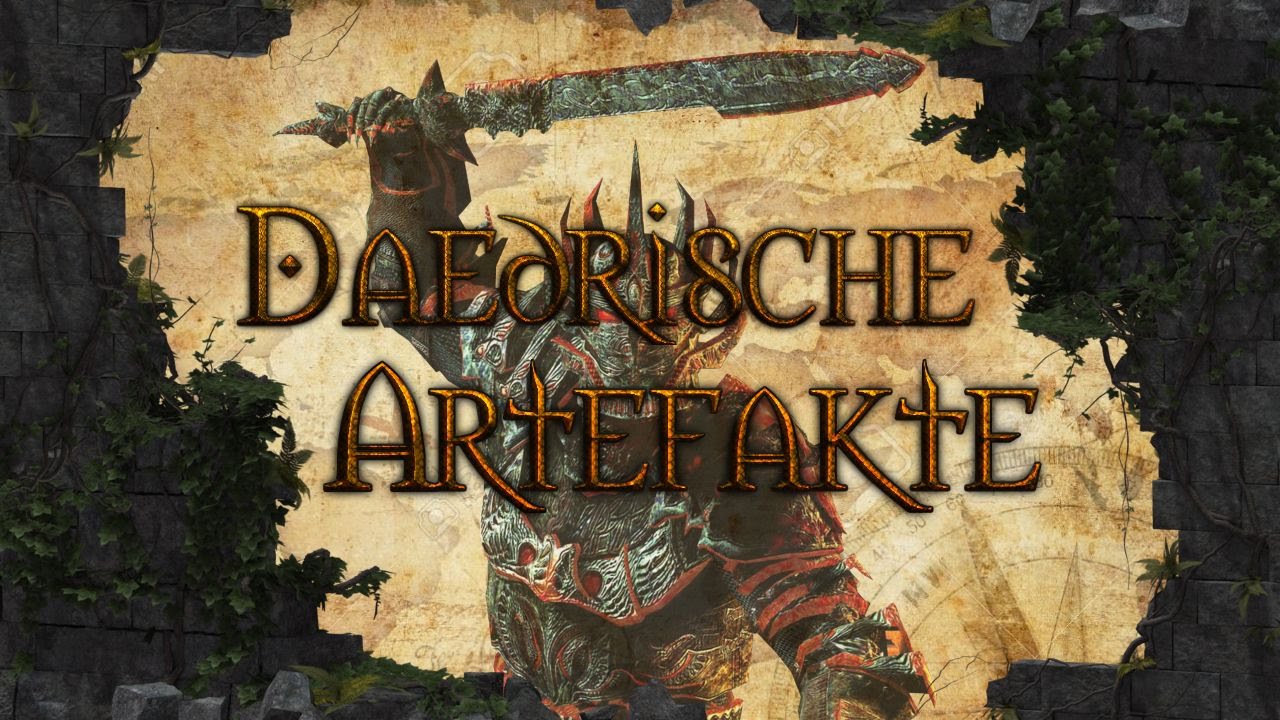 TES V - Skyrim / Die 16 Daedrischen Artefakte + Questnamen