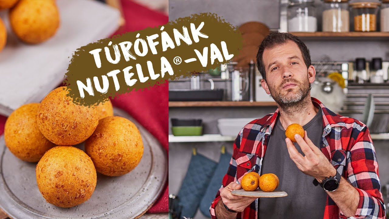 Túrófánk NUTELLA®-val töltve 😍😍😍
