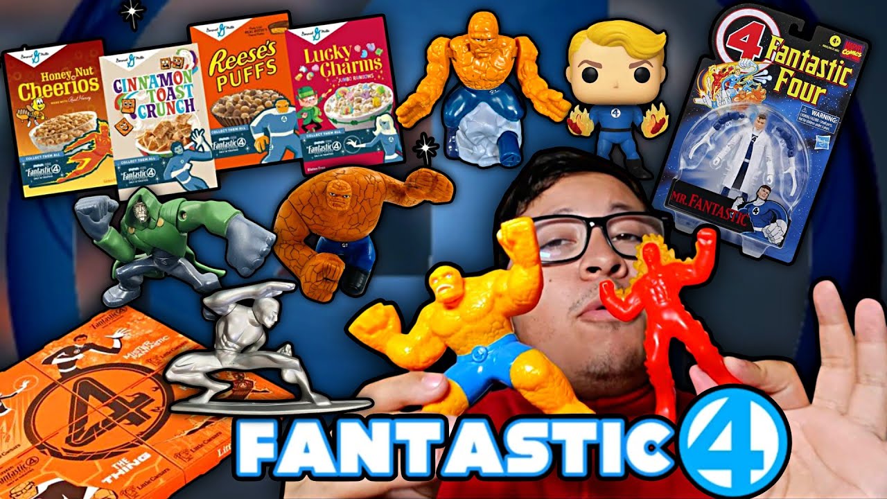 Toda Mi Colección de los 4 Fantásticos, ¡Hay de Todo!