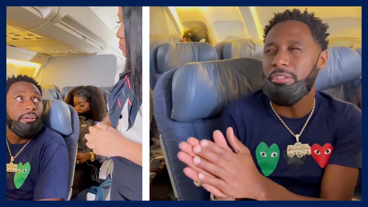 When you wake up on a plane and realize you missed the snacks! - Kountry Wayne