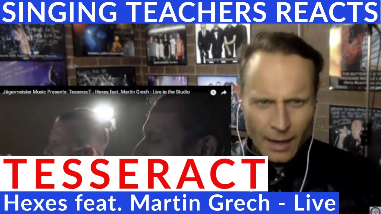 VOICE COACH REACTS🎤TesseracT - Hexes feat. Martin Grech - Live