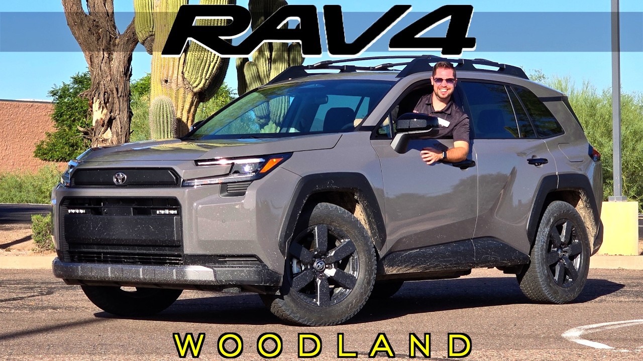 Toyota RAV4 Woodland 2026 года — авантюрный кроссовер, который потеснит Forester?