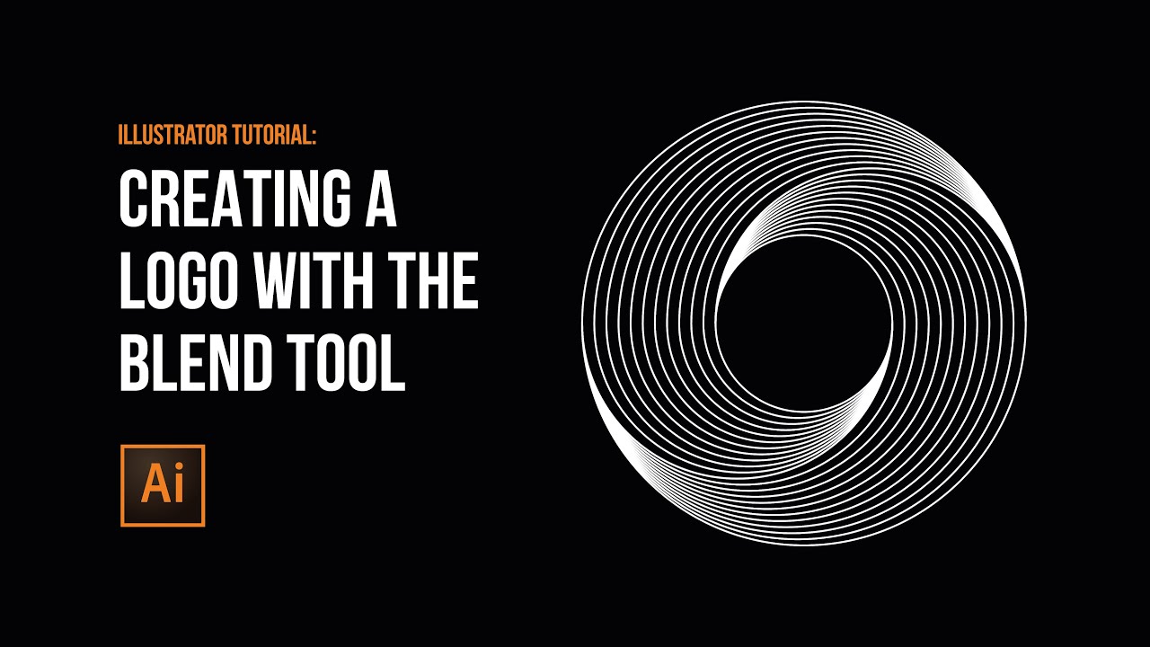 Учебное пособие по Adobe Illustrator от Typefool — как создать логотип с помощью инструмента Blen...