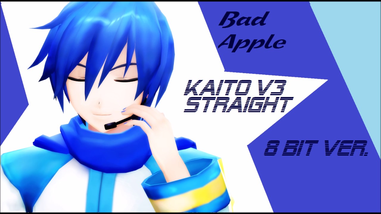 [KAITO V3 Straight] 8 Bit Bad Apple [Vocaloid Cover]