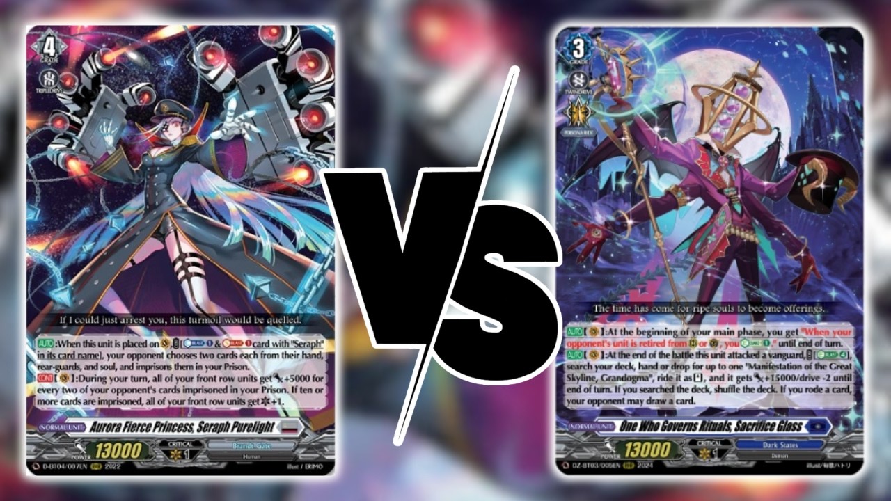 Seraph Purelight VS Sacrifice Glass [Cardfight Vanguard Dear Days 2]
