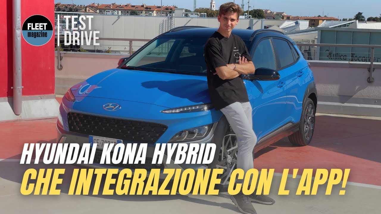 Hyundai Kona Hybrid: ancora più comoda con l'app 📲