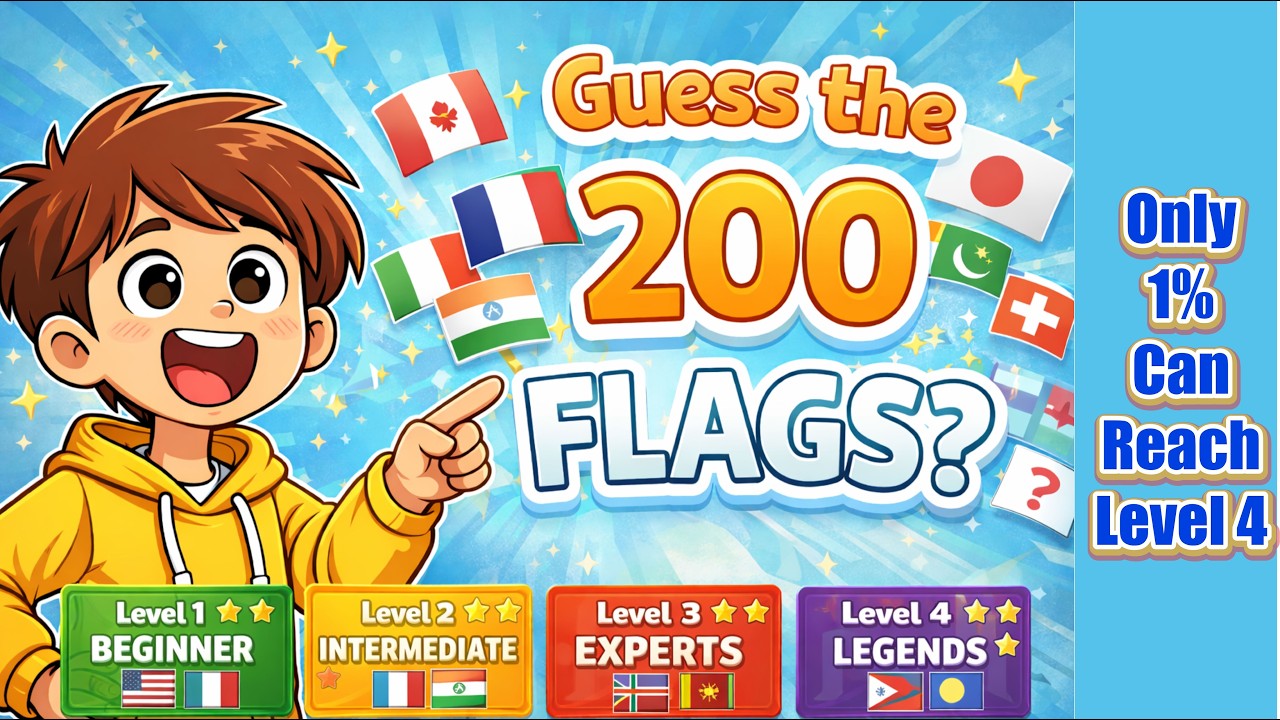 Guess The Flag: 200 Countries Challenge | Ultimate World Quiz 2026 | Global Trivia Hub