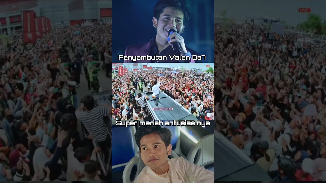 Penyambutan Kedatangan pangeran dangdut di pamekasan #valenda7 #trending #valenterbaru