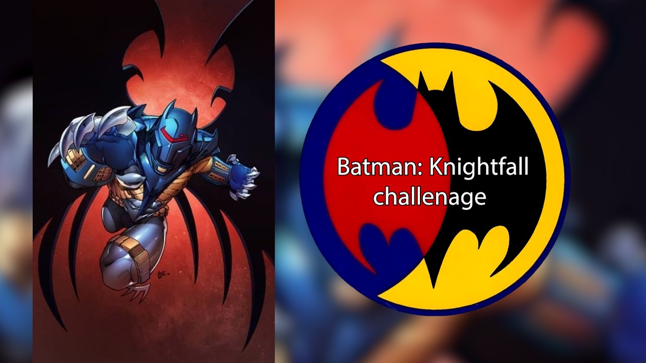 Comic Book challenge: Batman Knightfall Challenge Ep01