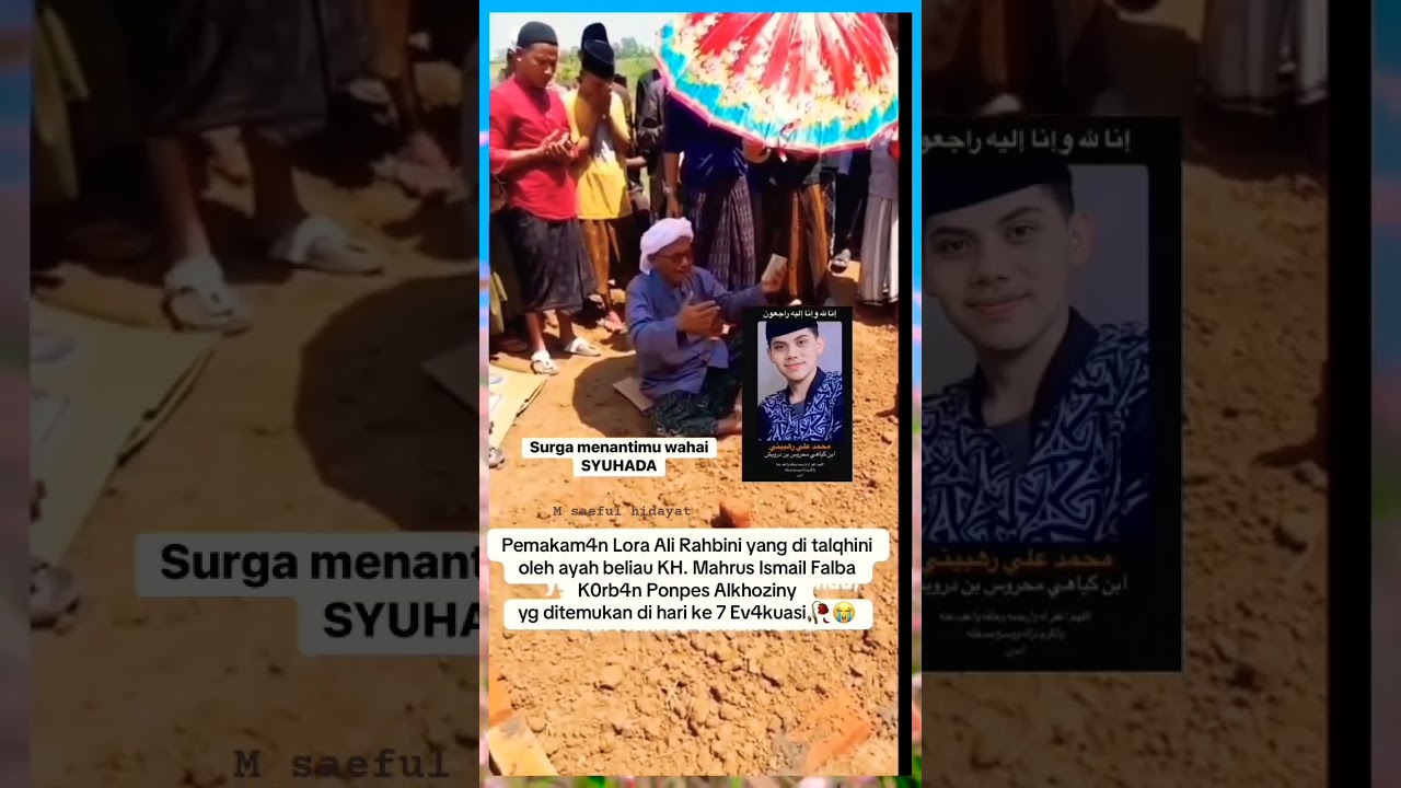 lora ali rahbini salah satu syuhada alkhoziny #viralvideo #trending