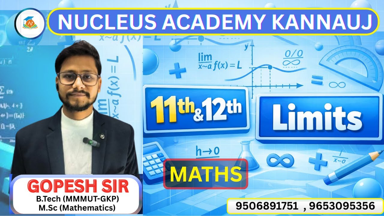 LIMITS | INDERMINATE & DETERMINATE FORMS | PRACTICE PROBLEMS | Gopesh Sir | #maths #education