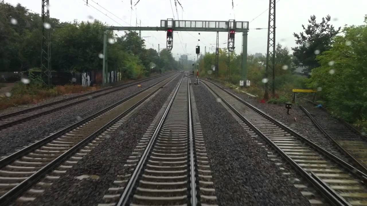 HD720cam - Führerstandsmitfahrt - Karlsruhe Gbf - Ettlingen - Rastatt