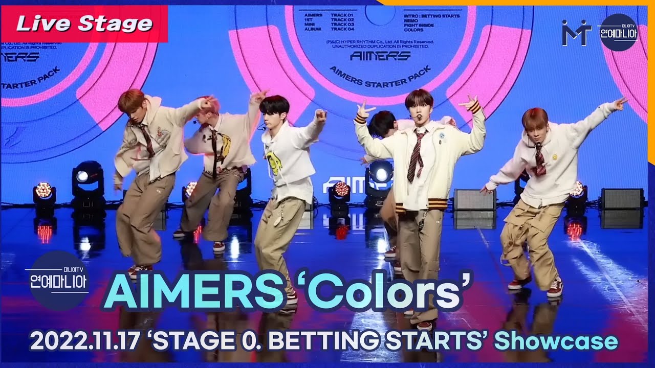 [LIVE] AIMERS(에이머스) ‘Colors’ Showcase Stage [마니아TV]