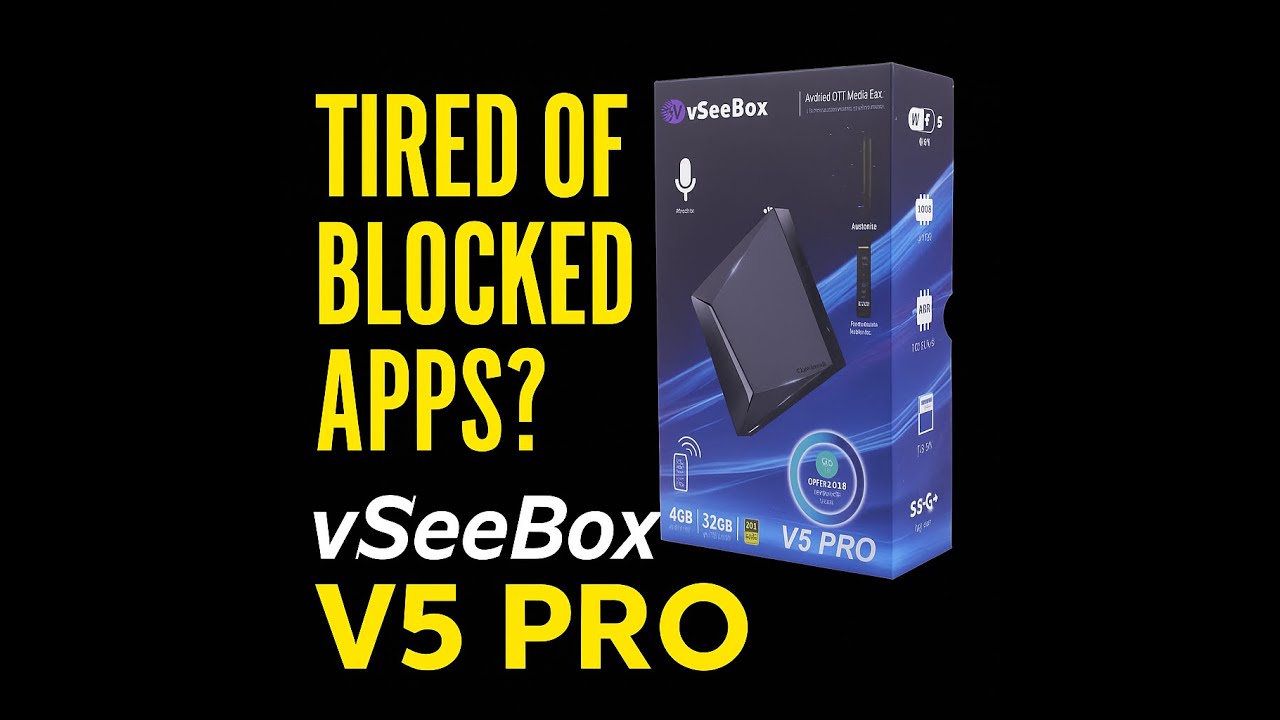 vSeeBox V5 PRO может стать вашим следующим обновлением для потокового вещания!»