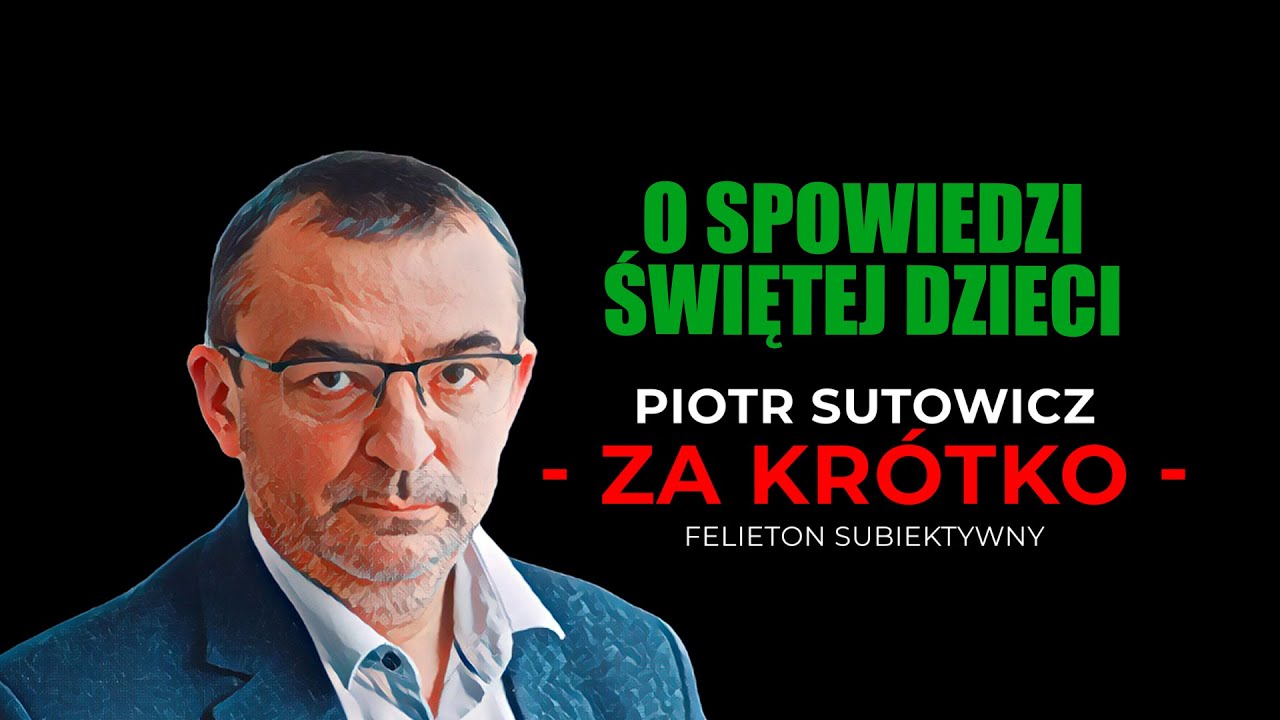 (Za) kr&oacute;tko: O spowiedzi świętej dzieci