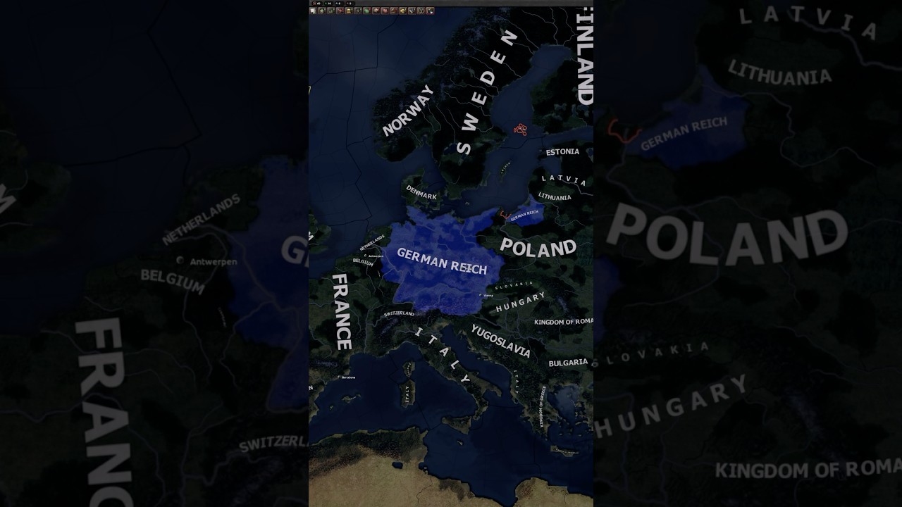 USSR & Germany Max Forts | HOI4 Timelapse