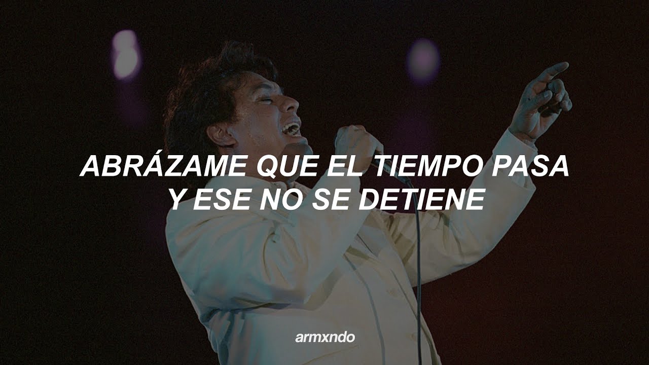 Juan Gabriel — Abrázame Muy Fuerte [Letra]
