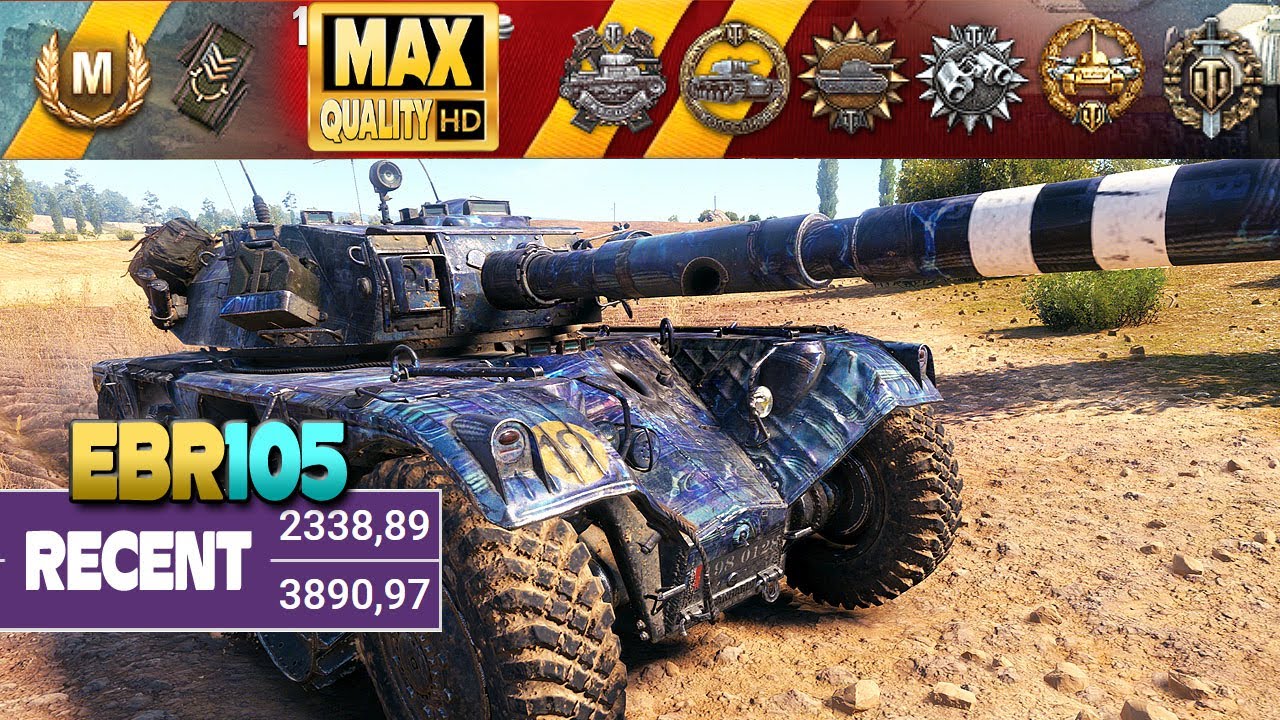 EBR 105: Война разведчиков высокого уровня - World of Tanks