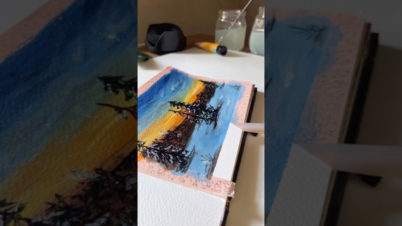 Painting With Me | Cozy Art Session 