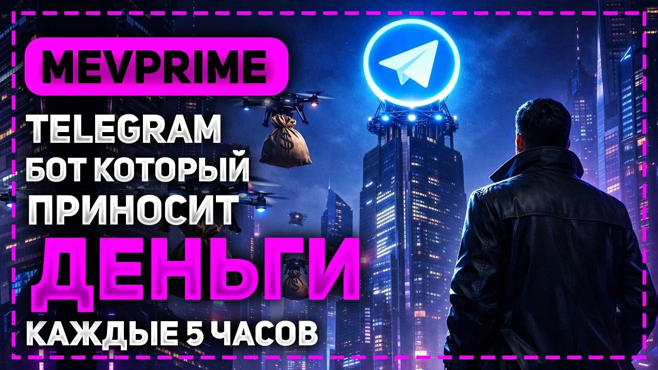 MEVPRIME - ТЕЛЕГРАМ БОТ ДЛЯ ЗАРАБОТКА В ИНТЕРНЕТЕ! ЧЕГО Я ДОСТИГ ЗА ПЕРВЫЕ 8 ДНЕЙ?