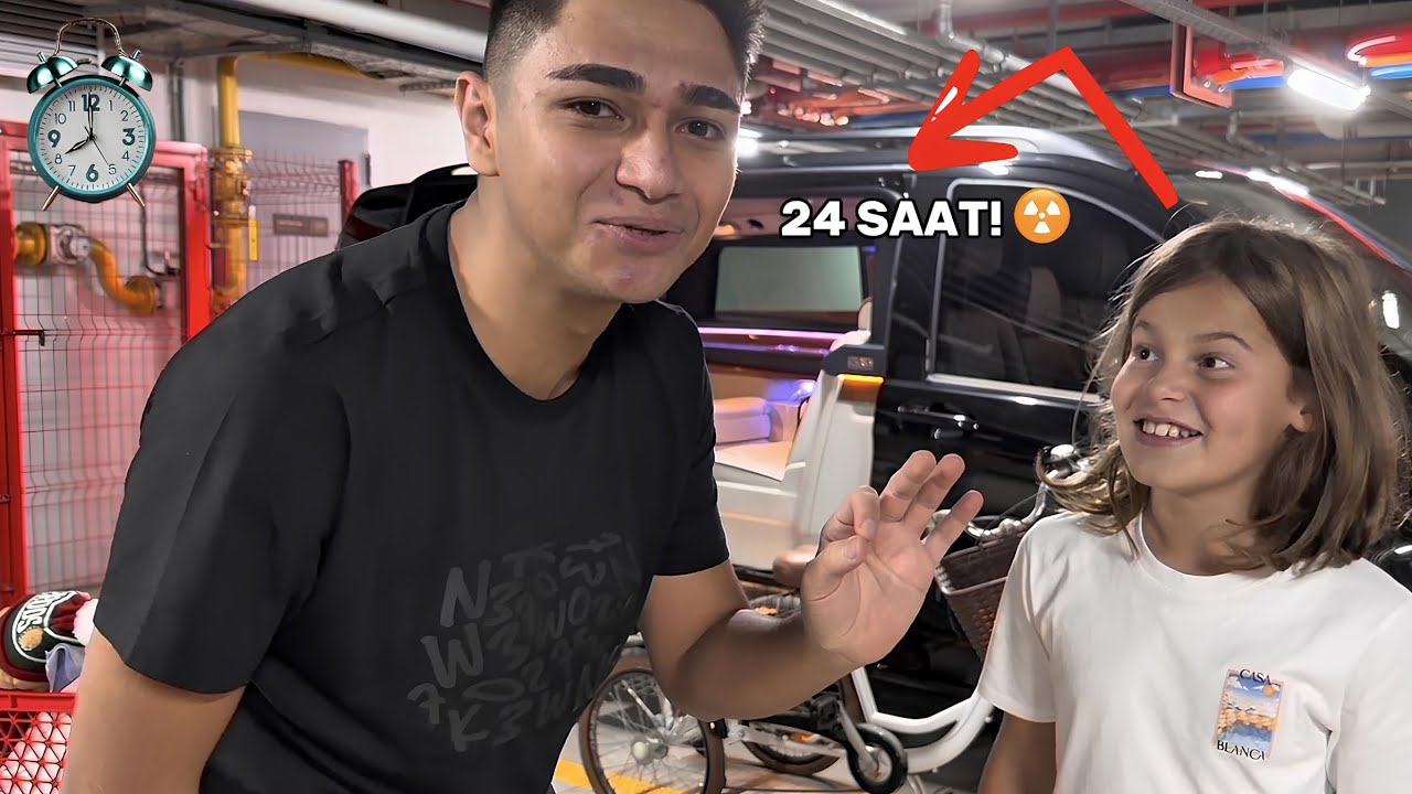 24 SAAT ARABA'DA YAŞAMA CHALLANGE! @EAGLE5 
