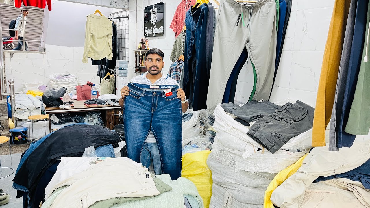 Branded Garments Wholesaler in Delhi | 100% Original Brand Stock Lot | Ramesh Park Wholesale Market