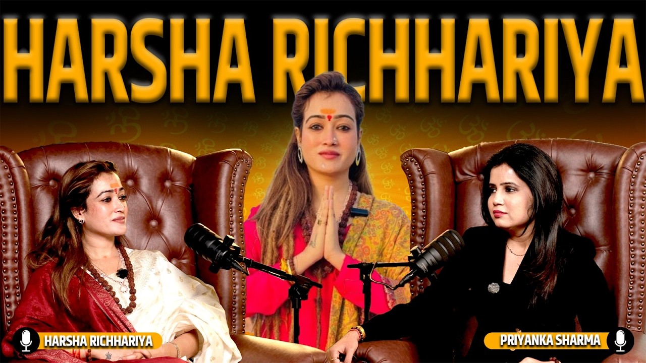 Unplugged ft. Harsha Richhariya | Viral Sadhvi | Influencer || Model || Mahakumbh | Priyanka Sharma