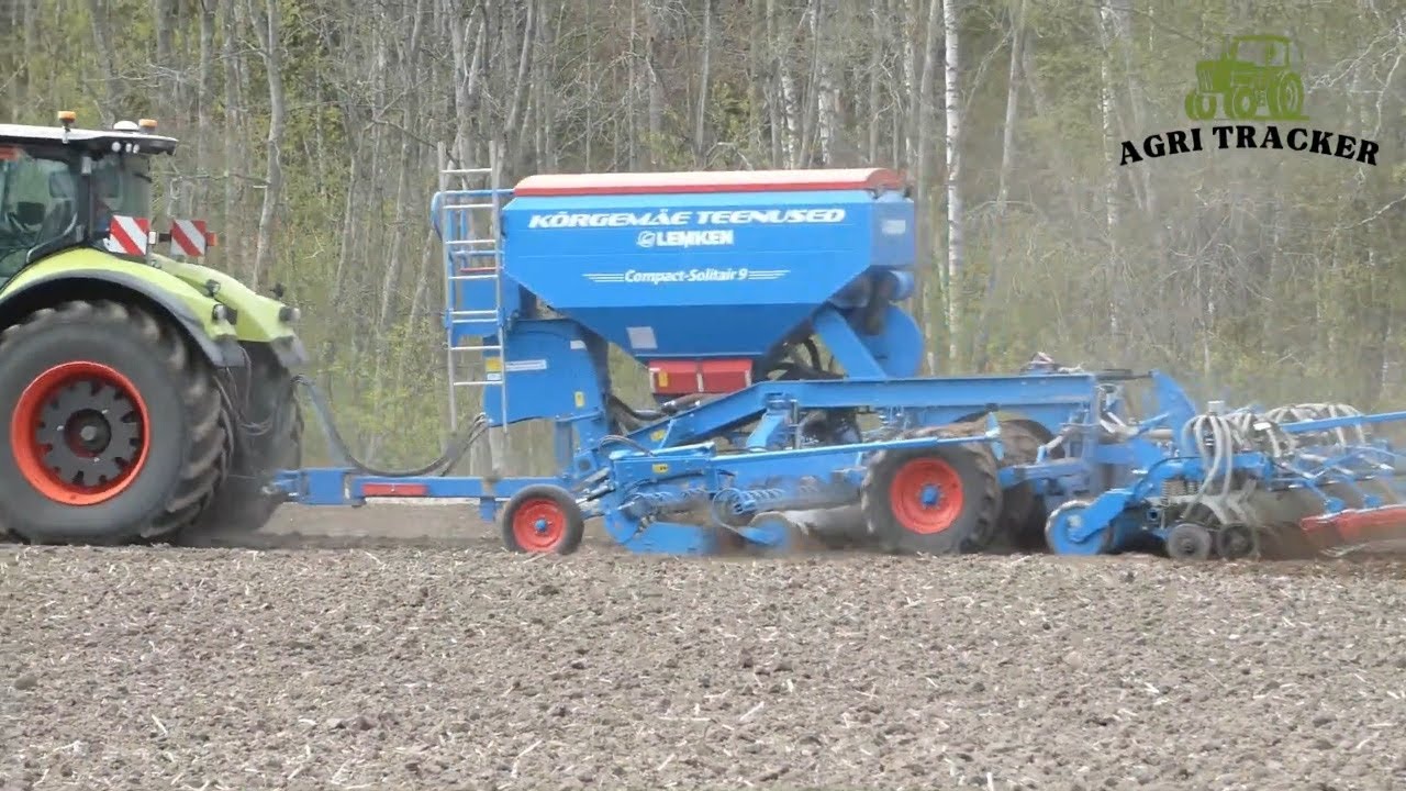 Spring Works - Fertilising & Seeding | Claas - Massey Ferguson - Lemken - Rauch