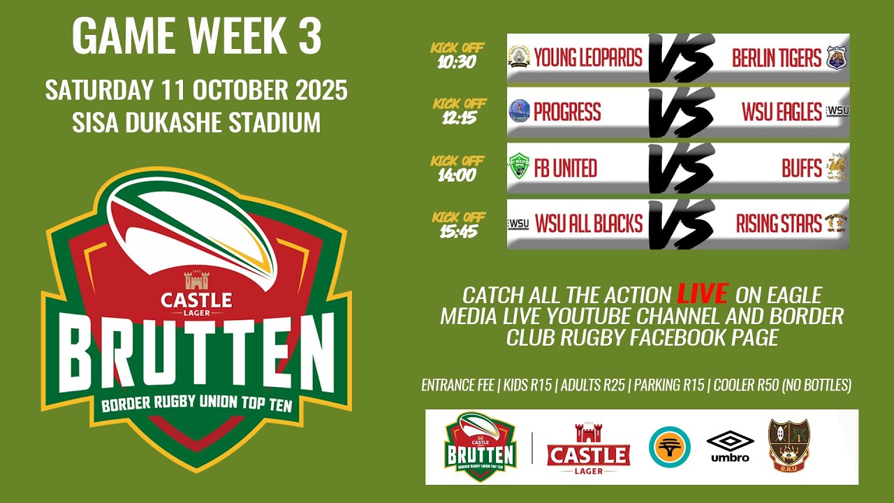 Brutten Cup Round 3 Highlights Young Leopards vs Berlin Tigers