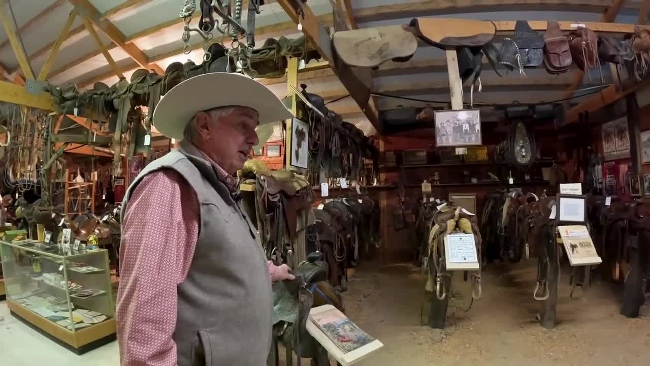 Take a look inside this Simla man's saddle collection nearing 500