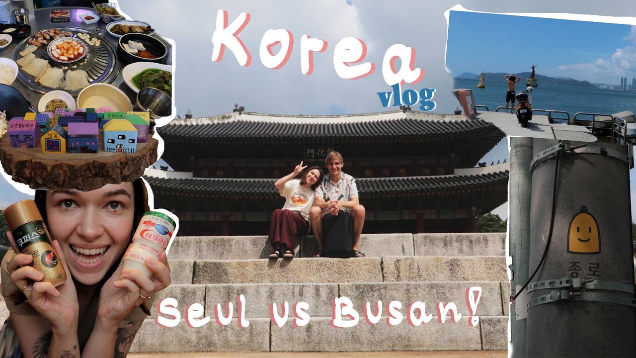 Pierwszy raz w Korei 🍙 | Seul vs Busan | zwiedzanie, jedzonko, ciekawostki i tipy! | Vlog 🫰