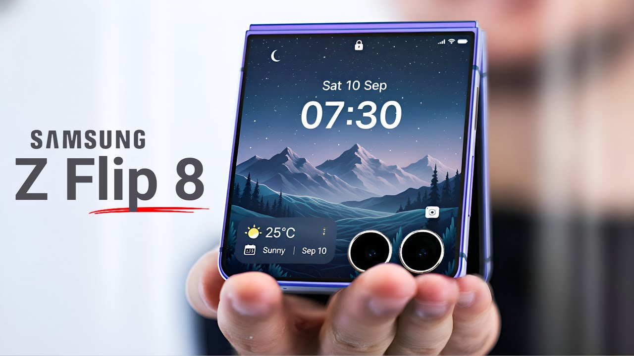 Samsung Galaxy Z Flip 8 właśnie wyciekł i to ogromna modernizacja