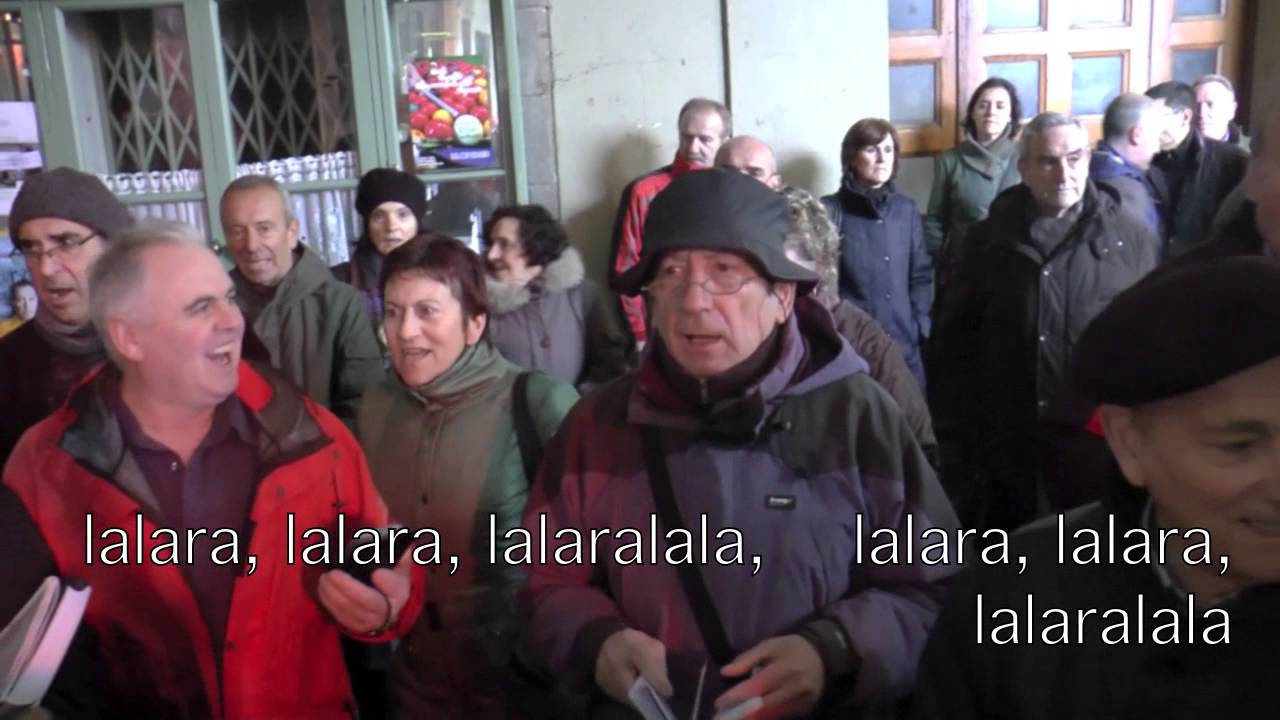 IRUÑEKO FERIETAN  Con letra