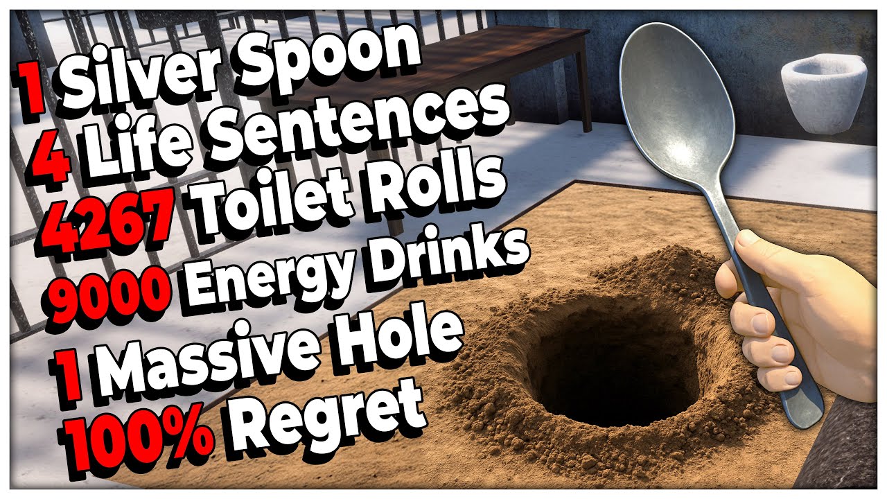 I Played 100% of Prison Escape Simulator. Now I'm On the International Cutlery Watchlist.